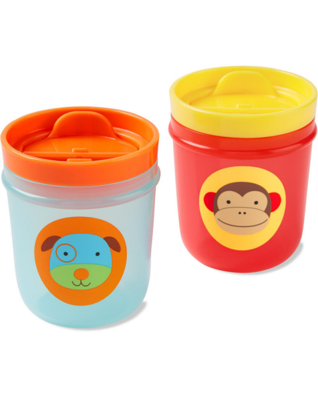 Skip Hop Zoo Tumbler Cups poh�r - kutya �s majom
